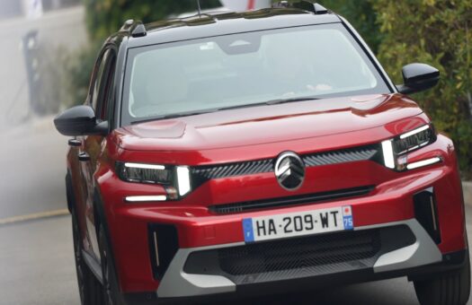coche rojo Citroën